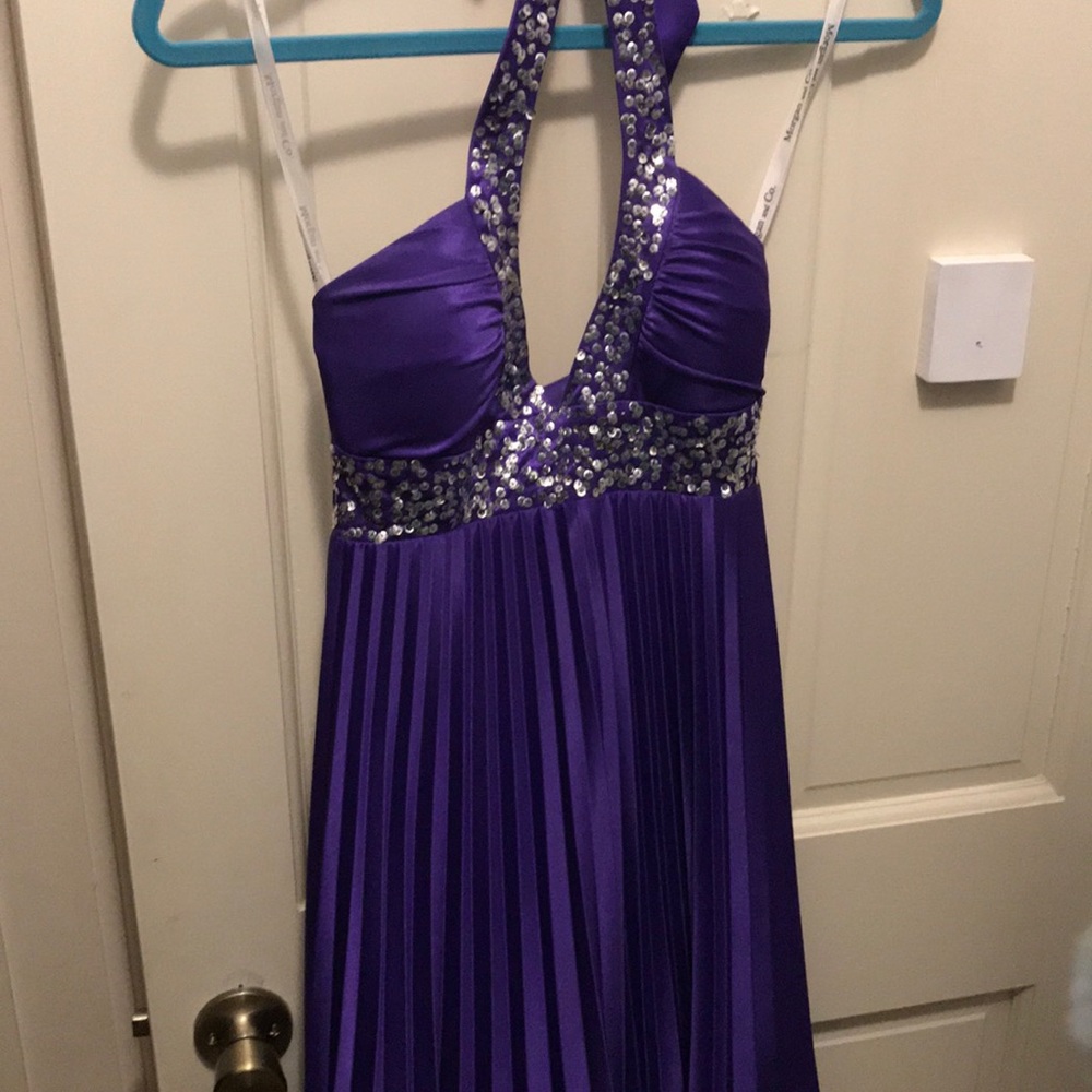 Purple Homecoming Dress